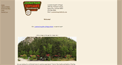 Desktop Screenshot of lovelandheightscottages.com